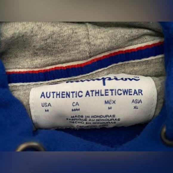 Blue women’s champion sweatshirt - Picture 3 of 3